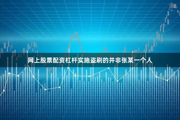 网上股票配资杠杆实施盗刷的并非张某一个人